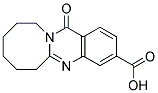 13-OXO-6,8,9,10,11,13-HEXAHYDRO-7H-AZOCINO[2,1-B]QUINAZOLINE-3-CARBOXYLIC ACID Struktur