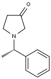 N-(S)-1-(1-PHENYLETHYL)-3-PYRROLIDINONE Struktur