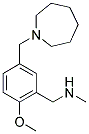 [5-(AZEPAN-1-YLMETHYL)-2-METHOXYBENZYL]METHYLAMINE Struktur