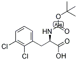 (R)-2-TERT-BUTOXYCARBONYLAMINO-3-(2,3-DICHLORO-PHENYL)-PROPIONIC ACID Struktur