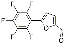 5-(2,3,4,5,6-PENTAFLUOROPHENYL)-2-FURALDEHYDE Struktur