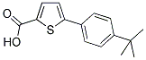 5-(4-TERT-BUTYLPHENYL)-2-THIOPHENECARBOXYLIC ACID Struktur