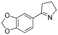 5-BENZO[1,3]DIOXOL-5-YL-3,4-DIHYDRO-2H-PYRROLE Struktur