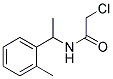 2-CHLORO-N-[1-(2-METHYLPHENYL)ETHYL]ACETAMIDE Struktur