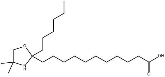 12-KETOSTEARIC ACID 2-AMINO-2-METHYLPROPAN-1-OL KETAL Struktur