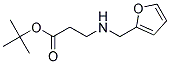 3-[(FURAN-2-YLMETHYL)-AMINO]-PROPIONIC ACID TERT-BUTYL ESTER Struktur