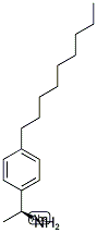 (S)-1-(4-NONYLPHENYL)ETHANAMINE Struktur