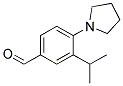 3-ISOPROPYL-4-PYRROLIDIN-1-YL-BENZALDEHYDE Struktur