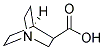 1-AZA-BICYCLO[2.2.2]OCTANE-3-CARBOXYLIC ACID Struktur