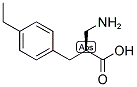 (S)-2-AMINOMETHYL-3-(4-ETHYL-PHENYL)-PROPIONIC ACID Struktur