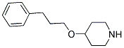 4-(3-PHENYLPROPOXY)PIPERIDINE Struktur