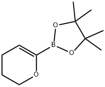 3,4-DIHYDRO-2H-PYRAN-6-BORONIC ACID PINACOL ESTER Struktur