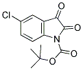 5-CHLORO-2,3-DIOXO-2,3-DIHYDRO-INDOLE-1-CARBOXYLIC ACID TERT-BUTYL ESTER Struktur