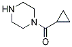 1-(CYCLOPROPANECARBONYL)PIPERAZINE Struktur