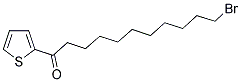 11-BROMO-1-(2-THIENYL)-1-UNDECANONE Struktur