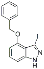 4-BENZYLOXY-3-IODOINDAZOLE Struktur