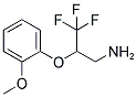 3,3,3-TRIFLUORO-2-(2-METHOXY-PHENOXY)-PROPYLAMINE Struktur