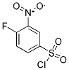 4-FLUORO-3-NITROBENZENESULFONYL CHLORIDE Struktur