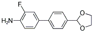 4'-[1,3]DIOXOLAN-2-YL-3-FLUORO-BIPHENYL-4-YLAMINE Struktur