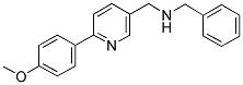 N-BENZYL-1-[6-(4-METHOXYPHENYL)PYRIDIN-3-YL]METHANAMINE Struktur