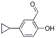 5-CYCLOPROPYL-2-HYDROXYBENZALDEHYDE Struktur