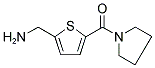 [5-(1-PYRROLIDINYLCARBONYL)-2-THIENYL]METHANAMINE Struktur