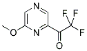 2,2,2-TRIFLUORO-1-(6-METHOXY-PYRAZIN-2-YL)-ETHANONE Struktur