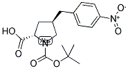 BOC-(R)-GAMMA-(4-NITRO-BENZYL)-L-PROLINE Struktur