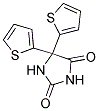 5,5-DITHIEN-2-YLIMIDAZOLIDINE-2,4-DIONE Struktur