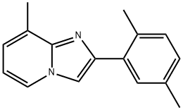 2-(2,5-DIMETHYL-PHENYL)-8-METHYL-IMIDAZO[1,2-A]PYRIDINE Struktur