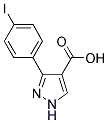 3-(4-IODOPHENYL)-PYRAZOLE-4-CARBOXYLIC ACID Struktur