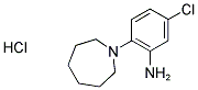 2-AZEPAN-1-YL-5-CHLOROANILINE HYDROCHLORIDE Struktur