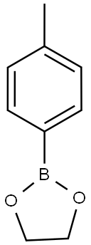 2-P-TOLYL-[1,3,2]DIOXABOROLANE Struktur