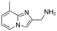 C-(8-METHYL-IMIDAZO[1,2-A]PYRIDIN-2-YL)-METHYLAMINE Struktur