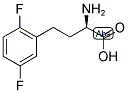 (R)-2-AMINO-4-(2,5-DIFLUORO-PHENYL)-BUTYRIC ACID Struktur