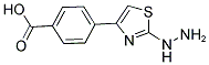 4-(2-HYDRAZINO-THIAZOL-4-YL)-BENZOIC ACID Struktur