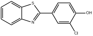 4-(1,3-BENZOTHIAZOL-2-YL)-2-CHLOROPHENOL Struktur