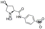 CIS-L-HYDROXYPROLINE-P-NITROANILIDE HYDROCHLORIDE Struktur