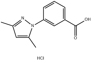 3-(3,5-DIMETHYL-1H-PYRAZOL-1-YL)BENZOIC ACIDHYDROCHLORIDE price.