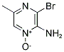 2-AMINO-3-BROMO-5-METHYLPYRAZINE 1-OXIDE Struktur