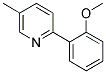 2-(2'-METHOXYPHENYL)-5-PICOLINE Struktur