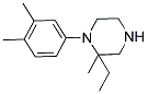 1-(3,4-DIMETHYLPHENYL)-2-ETHYL-2-METHYLPIPERAZINE Struktur