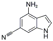 4-AMINO-6-CYANOINDOLE Struktur