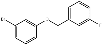 3-(3-FLUOROBENZYLOXY)-BROMOBENZENE Struktur