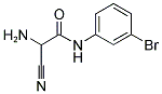 2-AMINO-N-(3-BROMO-PHENYL)-2-CYANO-ACETAMIDE Struktur