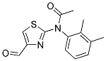 N-(2,3-DIMETHYLPHENYL)-N-(4-FORMYL-1,3-THIAZOL-2-YL)ACETAMIDE Struktur