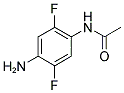 N-(4-AMINO-2,5-DIFLUORO-PHENYL)-ACETAMIDE Struktur