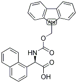 (R)-[(9H-FLUOREN-9-YLMETHOXYCARBONYLAMINO)]-NAPHTHALEN-1-YL-ACETIC ACID Struktur