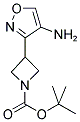 3-(4-AMINO-ISOXAZOL-3-YL)-AZETIDINE-1-CARBOXYLIC ACID TERT-BUTYL ESTER Struktur