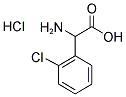 AMINO-(2-CHLORO-PHENYL)-ACETIC ACID HCL Struktur